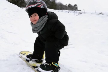 PutMyName - Deti a snowboarding